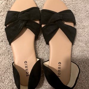 Torrid Black Sandals
